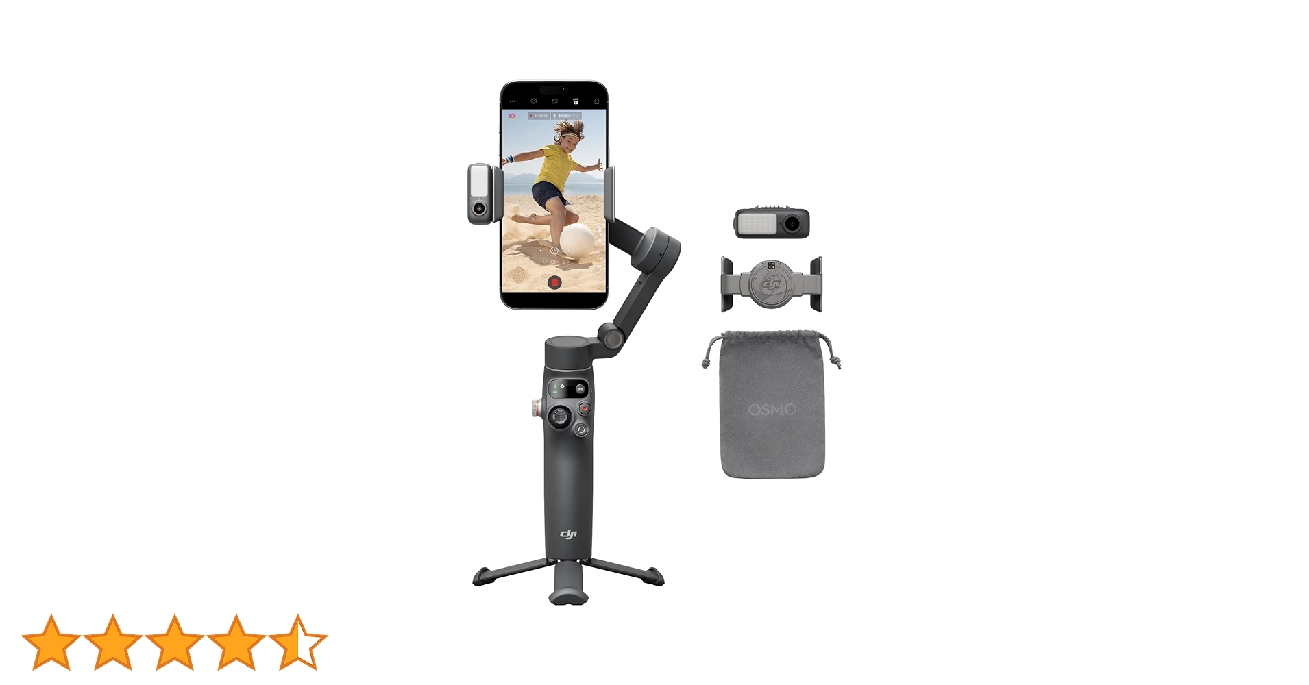 DJI Osmo Mobile 7P stabilizator gimbala do iPhone'a, Androida DJI Osmo Mobile 7P stabilizator gimbala do iPhone'a, Androida